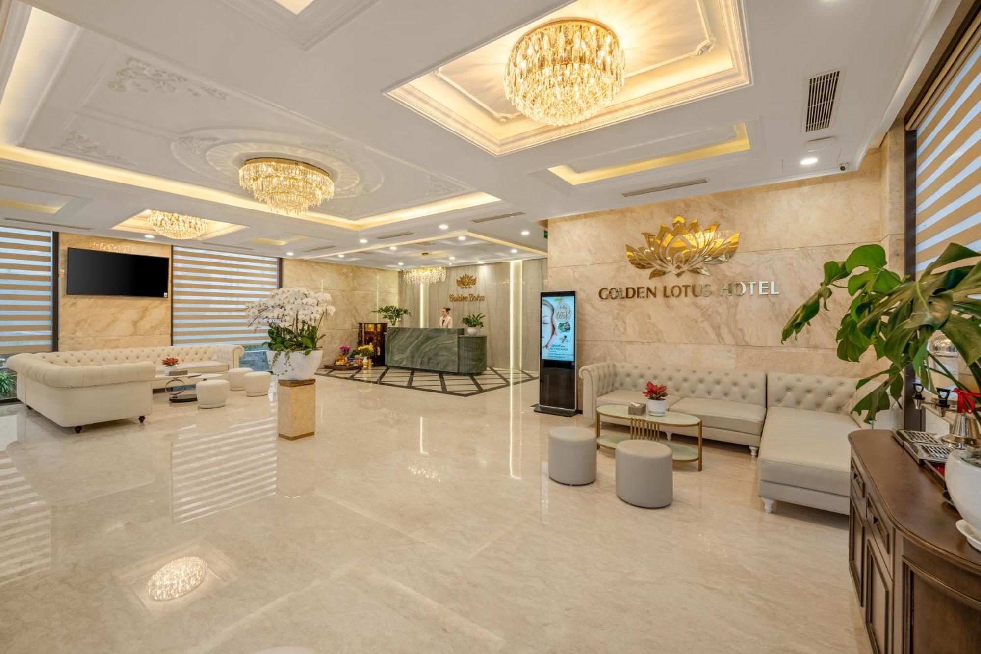 Golden Lotus Hotel Da Nang - Rooftop Bar Sea View Exterior photo